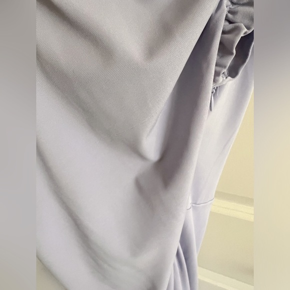 ZARA Ruffled Midi Dress Size Small - Picture 6 of 6